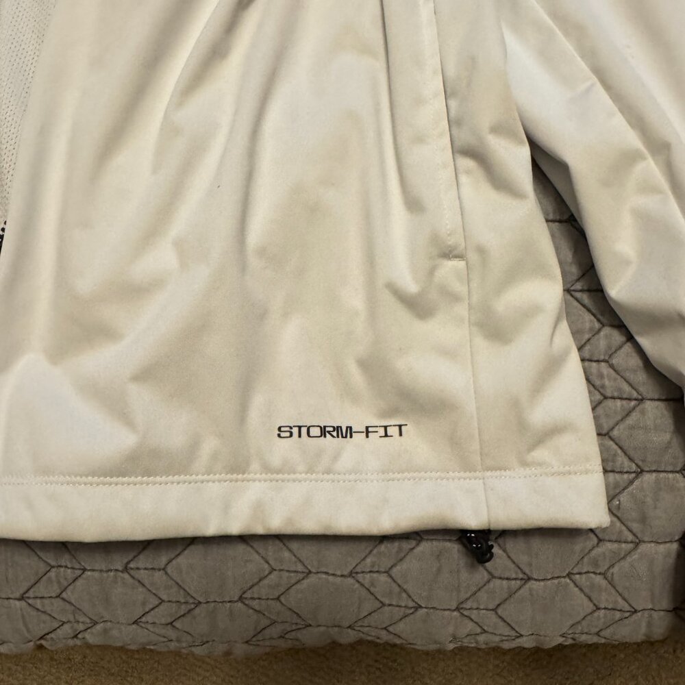 Nike Storm-FIT Golf Wind Jacket White/Black NWT XL - Picture 4 of 4